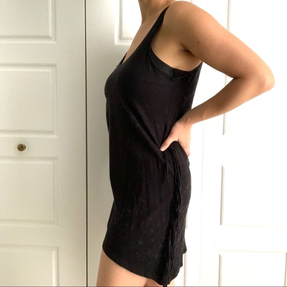 Charcoal fringe dress - Picture 2 of 9